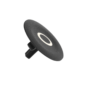 ZBA232 - black cap marked O for circular pushbutton Ø22 Schneider Electric
