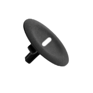 ZBA2935 - black cap marked - for circular pushbutton Ø22 Schneider Electric