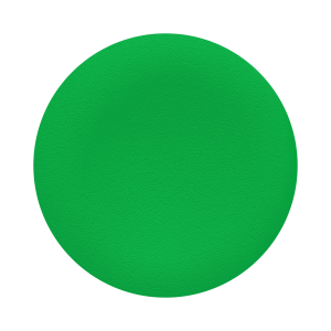 ZBA3 - green cap unmarked for circular flush pushbutton Ø22 Schneider Electric
