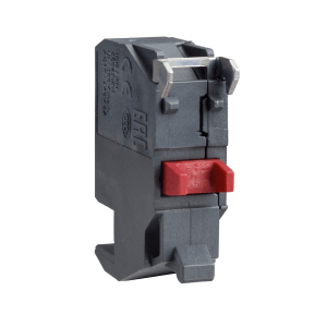ZBE1024 - Contact block, Harmony XB5, Harmony XB4, single for head Ø22 mm 1NC silver alloy for plug in connector Schneider Electric