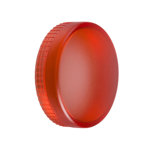 ZBV014 - Harmony XB5, Harmony XB4, red plain lens for circular pilot light Ø22 mm with BA9s bulb Schneider Electric