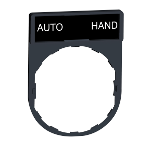 ZBY2364 - legend holder 30 x 40 mm with legend 8 x 27 mm with marking AUTO-HAND Schneider Electric