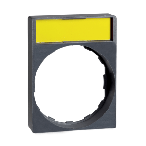 ZBY2H101 - legend holder 30 x 40 mm with legend 8 x 27 mm unmarked Schneider Electric