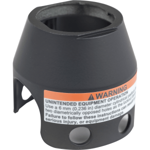 ZBZ1602 - Harmony XB4, Padlockable guard for mushroom head Ø40, metal, black Schneider Electric