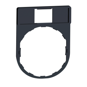 ZBZ32 - Harmony XB4, Legend holder 30 x 40 mm, plastic, without legend 8 x 27 mm Schneider Electric