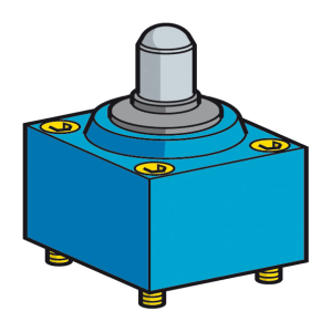 ZC2JE665 - Limit switch head, Limit switches XC Standard, ZC2J, steel ball bearing plunger, +120 °C Telemecanique