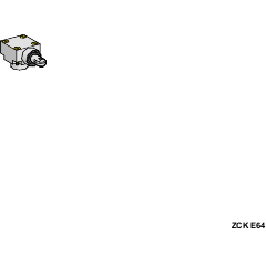 ZCKE645 - Limit switch head, Limit switches XC Standard, ZCKE, side steel roller plunger horizontal, +120 °C Telemecanique