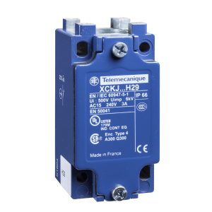 ZCKJ9H29 - Limit switch body, Limit switches XC Standard, ZCKJ, fixed, w/o display, 2NC, snap action, M20 Telemecanique Sensors