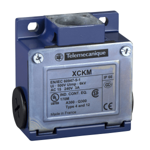 ZCKMD39H29 - Limit switch body, Limit switches XC Standard, ZCKM, 2NC+1 NO, snap action, M20 Telemecanique Sensors