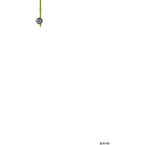 ZCKY55 - Limit switch lever, Limit switches XC Standard, ZCKY, glass fiber round rod 3 mm L=125 mm, -25..+70 °C Telemecanique
