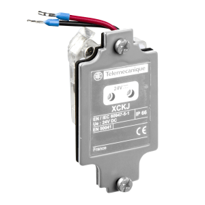 ZCKZ021 - Indicator module 2 LEDs with cover, 24 VDC, for fixed XCKJ Telemecanique Sensors