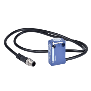 ZCMD21L08R12 - Limit switch body, Limit switches XC Standard, ZCMD, 1NC+1 NO, silver, snap action, connection, M12 0.8 m Telemecanique Sensors