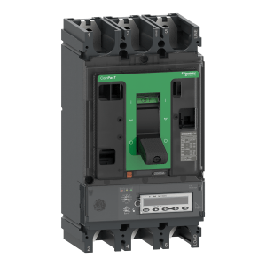 C40W36M320 - Circuit breaker ComPacT NSX400HB2, 100kA at 690VAC, MicroLogic 6.3 E-M trip unit 320A, 3 poles 3d Schneider Electric