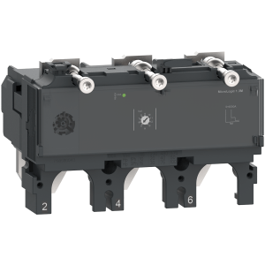 C6331M500 - trip unit MicroLogic 1.3 M for ComPacT NSX 630 circuit breakers, electronic, rating 500 A, 3 poles 3d Schneider Electric