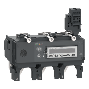 C6336M500 - trip unit MicroLogic 6.3 EM for ComPacT NSX 630 circuit breakers, electronic, rating 500 A, 3 poles 3d Schneider Electric