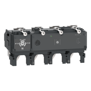 C6341M500 - trip unit MicroLogic 1.3 M for ComPacT NSX 630 circuit breakers, electronic, rating 500 A, 4 poles 3d Schneider Electric
