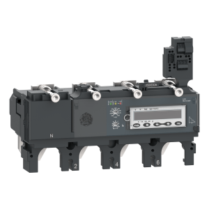 C6346E630 - trip unit MicroLogic 6.3 E for ComPacT NSX 630 circuit breakers, electronic, rating 630A, 4 poles 4d Schneider Electric