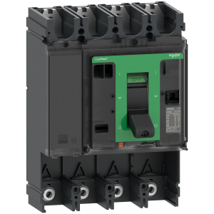 C63F4 - circuit breaker basic frame, ComPacT NSX630F, 36 kA at 415 VAC 50/60 Hz, 630 A, without trip unit, 4 poles Schneider Electric