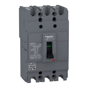 EZC100H3015 - circuit breaker Easypact EZC100H - TMD - 15 A - 3 poles 3d Schneider Electric