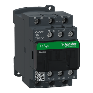 CAD32SD - TeSys D control relay - 3 NO + 2 NC - <= 690 V - 72 V DC standard coil Schneider Electric