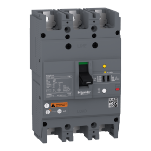 EZCV250H3100 - circuit breaker Easypact EZCV250H - TMD - 100 A - 3 poles 3d Schneider Electric