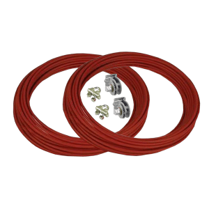 XY2CZ96140 - Telemecanique Emergency stop rope pull switches XY2C, XY2CED mounting kit accessories & cable D=5 mm L=2x70m Telemecanique Sensors