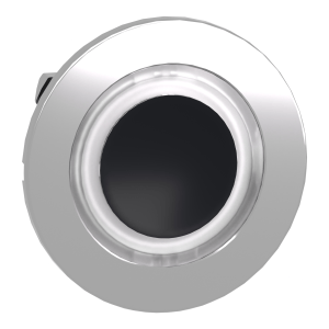 ZB4FW913 - Head for illuminated push button, Harmony XB4, flush mounted white flush caps illum pushbutton LED ring Schneider Electric