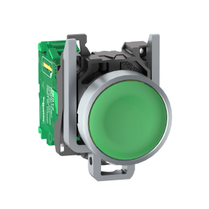 ZB4RTA3 - Harmony XB4, Wireless and batteryless push button, metal, green, Ø22, spring return Schneider Electric