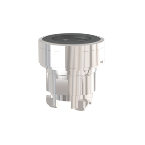 ZB4RZA0 - Wireless and batteryless transmitter, Harmony XB5R, Ø22 mm metal head, spring return pushbutton, without cap Schneider Electric