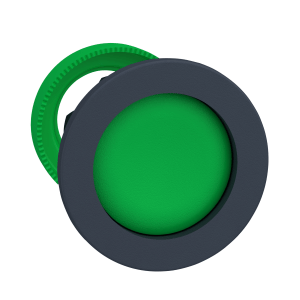 ZB5FA36 - Head for non illuminated push button, Harmony XB5, XB4, flush mounted green pushbutton recessed Schneider Electric