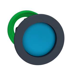 ZB5FA66 - Head for non illuminated push button, Harmony XB5, XB4, flush mounted blue pushbutton recessed Schneider Electric