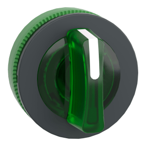 ZB5FK1333 - Head for illuminated selector switch, Harmony XB5, flush mounted white 3 pos stay put Schneider Electric