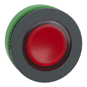 ZB5FW343 - Head for illuminated push button, Harmony XB5, flush mounted red flush caps pushbutton integral led Schneider Electric