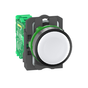 ZB5RTA1 - Harmony XB5, Wireless and batteryless push button, plastic, white, Ø22, spring return with transmitter Schneider Electric