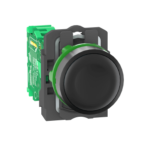 ZB5RTA2 - Harmony XB5, Wireless and batteryless push button, plastic, black, Ø22, spring return with transmitter Schneider Electric