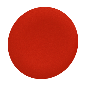 ZBAF4 - red plain cap for flush mounted push button Schneider Electric