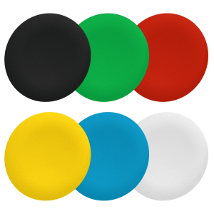 ZBAF9 - 6 colors choice plain cap for flush mounted push button Schneider Electric