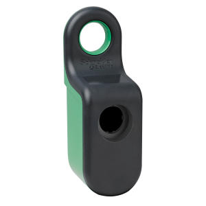 ZBRM21 - Harmony XB5R, Empty handy box for mobile use, plastic, green, 1 cut-out Schneider Electric