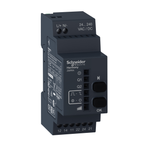 ZBRRA - Programmable receiver - 2 relays - 24..240 V AC/DC - 2 pusbuttons - 6 LEDs Schneider Electric