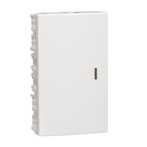 ZZA_40/2/3A3.0MSWE - Large single pole, 2 way spring loaded switch module (3 module wide) -white Schneider Electric