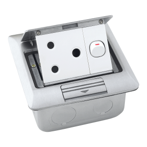 ZZA_S2015FSWE - S2000-Single16AFloorMountedSwitchedSocketOutlet-White Schneider Electric