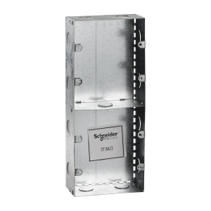 ZZA_ST84/2 - S2000 - WallBox - 2 Gangs Galvanised Schneider Electric